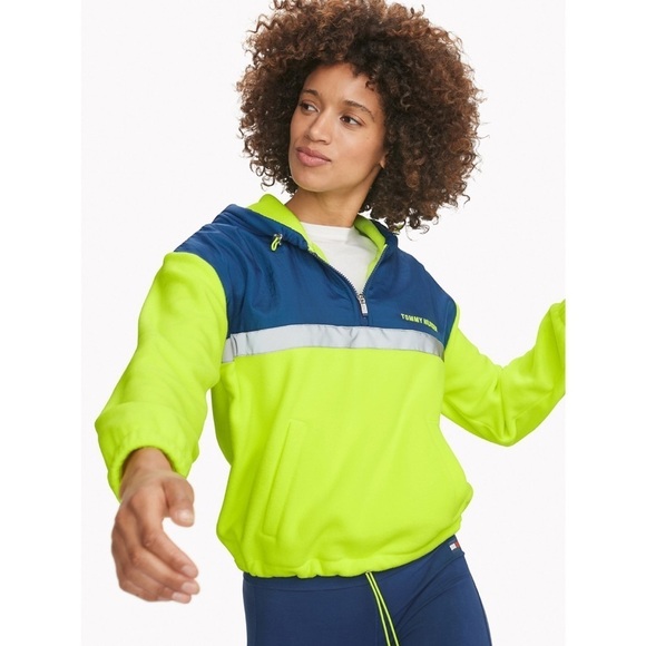 Tommy Hilfiger Womens Pullover Hooded Jacket Sz M - Picture 6 of 6